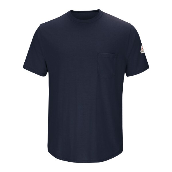 Men's Lightweight FR Short Sleeve T-Shirt in Navy